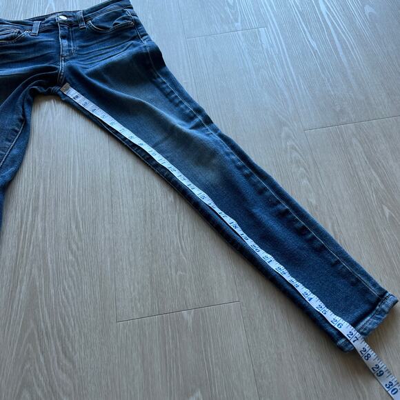 Joes Jeans The Icon Midrise Skinny Ankle Size 24 Blue - Picture 10 of 13